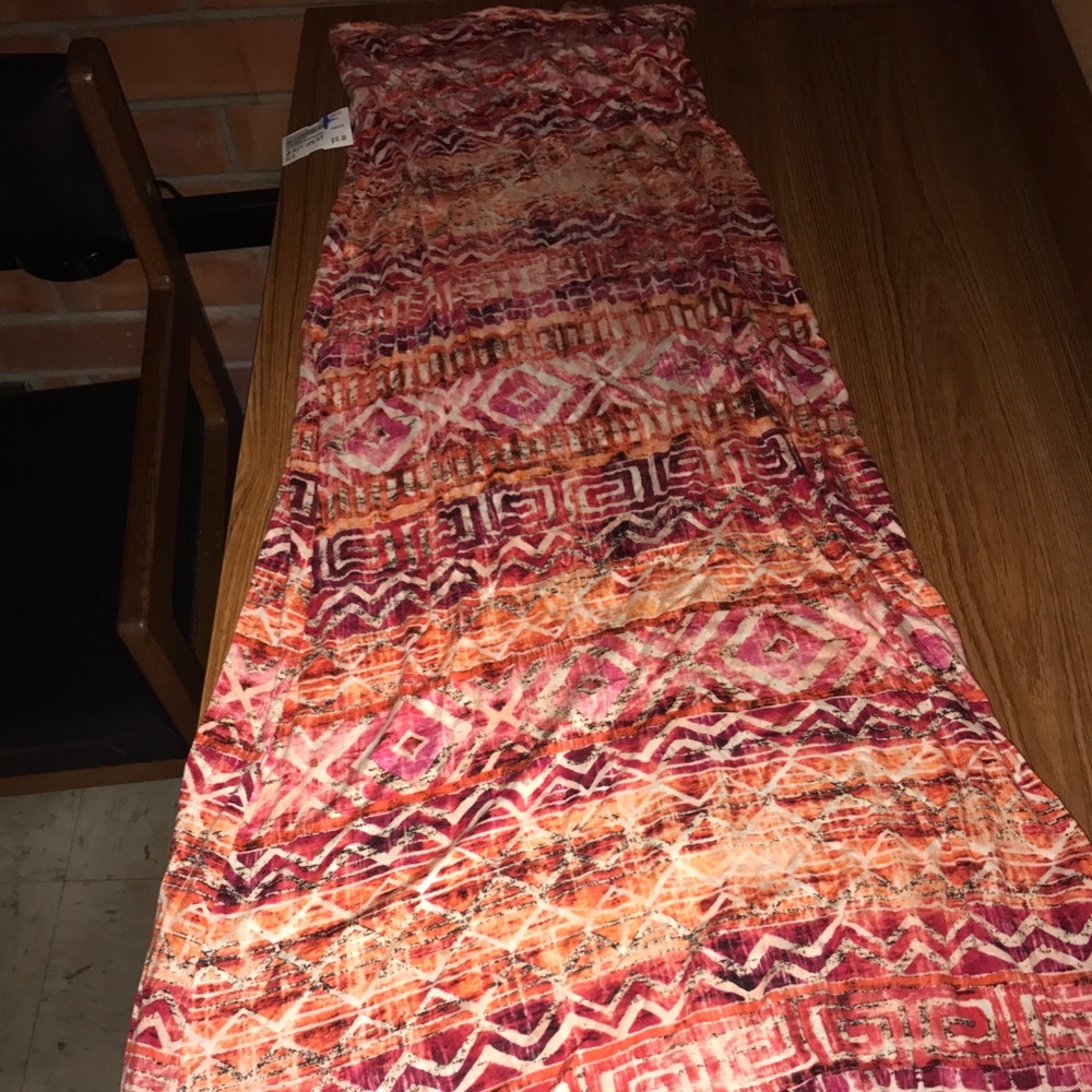 Floor length skirt
